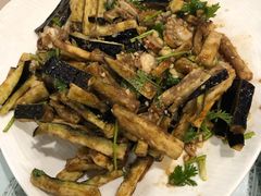 茄子拌扇贝-华圆美食-老蓬莱菜(蓬港路店)