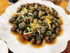 紫苏酸笋炒田螺-南记食粥坊·宵夜大排档(莲花总店)