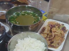 -吉林延边牛肉汤饭，大冷面