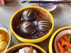 黑金流沙包-香港威特瑞茶餐厅(小白楼音乐厅店)