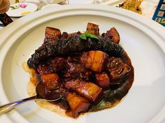 葱烤大乌参红烧肉-好福记饭店(红梅公园店)
