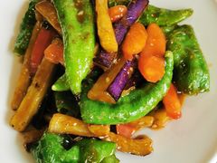 虎皮尖椒烧茄子-帕米尔食府(白云观店)