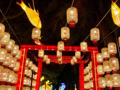 -欢乐海岸椰林沙滩-2025湾区超级灯会