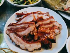 烤五花肉-岩保农家乐