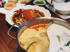 鸳鸯锅底-樾餐厅泰式海鲜火锅(民歌湖店)
