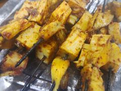 烤牛板筋-夏都地标马一刀烤肉美食城