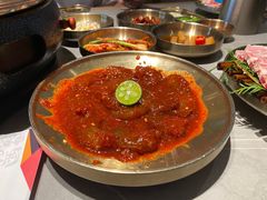 -草家酱蟹炭火烤肉店(珲春南路一店)