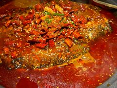 -探鱼·鲜青椒爽麻烤鱼(天一广场店)