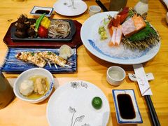 三文鱼刺身-水之惠鲜鱼料理(王府大街店)