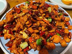 新派辣子鸡-重庆石磨豆花庄(乔庄店)