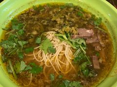 雪菜牛肉丝面-张记牛肉面馆(天津路店)