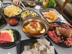 -啊美丽炭火烤肉(滑翔一店)