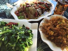 炝香鸡-古道惠风饭庄