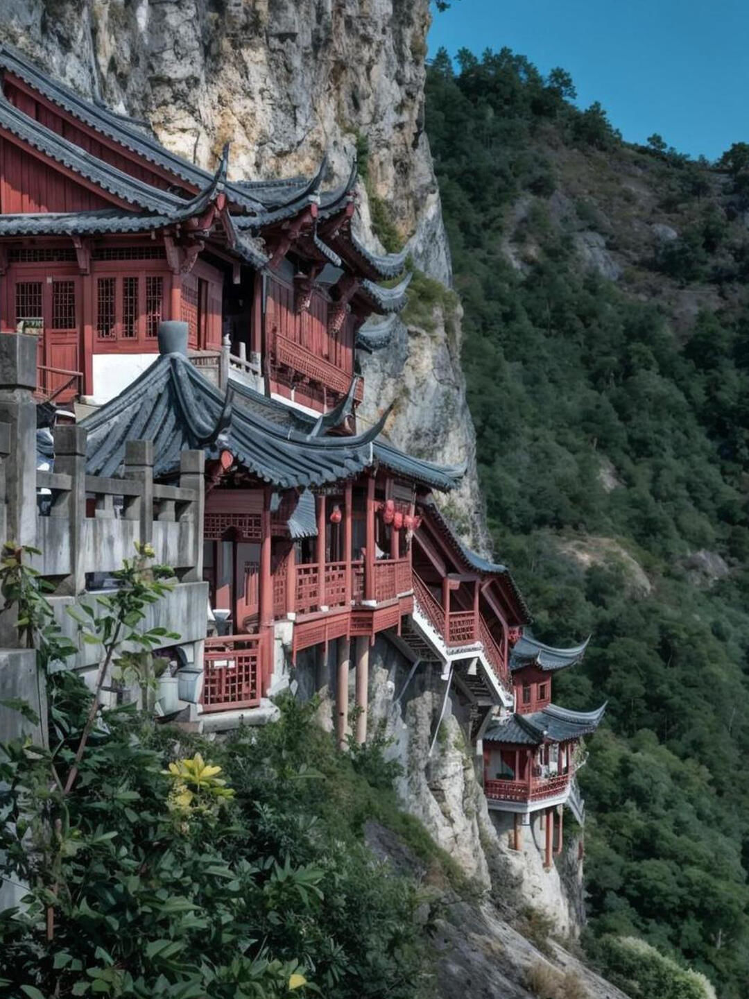 建德|打卡庆余年同款7215第一悬空寺大慈岩