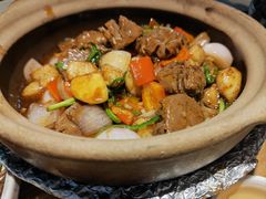 沙姜焗手打牛肉丸-潮粥荟·潮汕砂锅粥(槐房万达店)