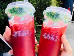 草莓茶·天女花-鸡鸣赐茶(鸡鸣寺路店)