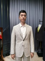 点击看大图 -怒马会 全麻衬西装高级定制