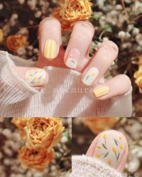 -孔雀手美甲美睫护理