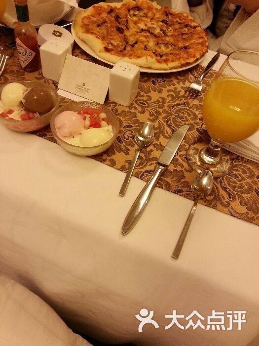 苏州香格里拉大酒店客房送餐图片-北京五星级酒店-大众点评网