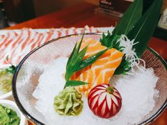 三文鱼刺身-有喜屋·烧鸟·居酒屋(三钢里店)