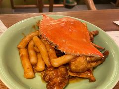 梭子蟹炒年糕-弄堂里·寻味杭州(湖滨银泰in77C区店)