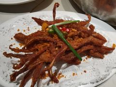 椒盐鸭舌-肥仔文澳门猪骨煲(南京西路店)
