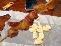 -劳动公园新疆人烤腰子