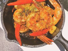 香蒜橄榄油煎虾-TIAGO HOME KITCHEN(朝阳大悦城店)
