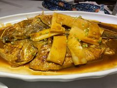 深海黄鱼年糕-径山十八道·风味民间菜(杭州总店)