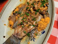 豉汁蒸鲫鱼骨-龙桥私厨·姜花菊花过桥鱼·顺德菜(容桂店)