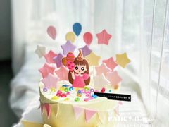 -卡比儿童蛋糕·心意定制·低脂零卡糖动物奶油FancyBALLOON(滨海店)