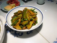 茄子豆角-小菜园新徽菜(南通永旺店)