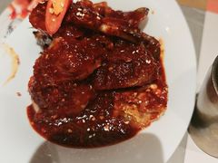 -草家酱蟹炭火烤肉店(珲春南路一店)
