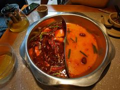 特色麻辣拼木瓜番茄锅-重庆锦火锅(惠福东路店)