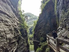 -龙水峡地缝景区