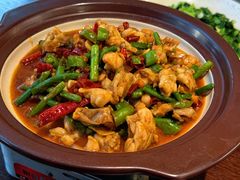 -阿峰饭店·本地土菜馆·农家土鸡煲·一品神仙鸡(报福店)