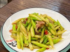 芦笋炒腊肉-民间瓦缸煨汤館(嵩山路店)