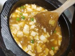 石锅鸡汤豆腐-绿茶餐厅(光谷世界城步行街店)