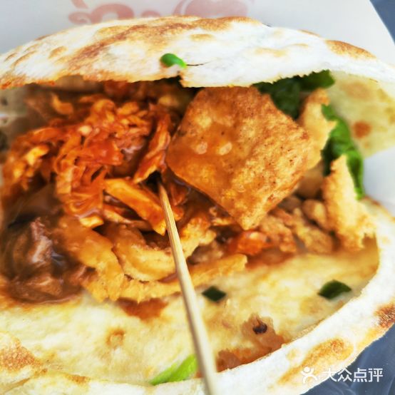小馅肉香酥鸡烧饼(清潭店)