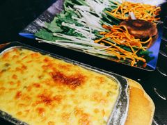芝士玉米粒-小牛牛韩式水煎肉