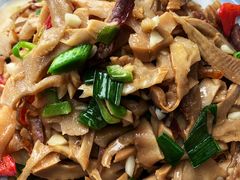 腊肉炒笋-途中饭店(开化店)