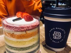切片彩虹小蛋糕-巴黎贝甜(五道口店)