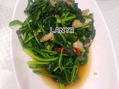 虾爬肉炒菠菜-双井轩(双井店)