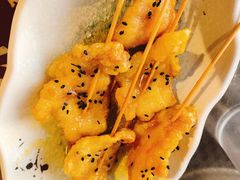 竹签锅包肉-玉园烧烤·海鲜辣炒