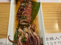 北海道蒜香鱿鱼-鳗鲔·料理小馆