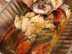 活烤生猛红膏蟹-白仁仔· 活烤海鲜 宵夜(豫园店)