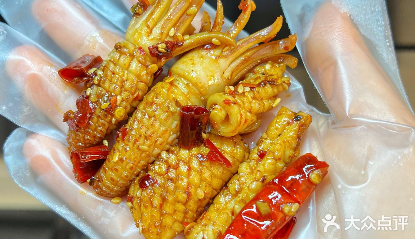 冷吃香辣鱿鱼，保姆级教程，学会可以开店了[亲亲]