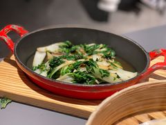 焗锅气奶白菜-小大董·烤鸭(观景餐厅·南京西路店)