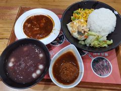 桂花赤豆小圆子-海盗虾饭·剥好的小龙虾饭(上地辉煌店)