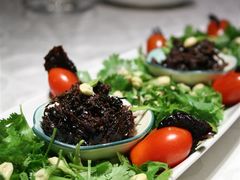 点点寒梅处处香-菩提素素食餐厅(晶郦馆店)